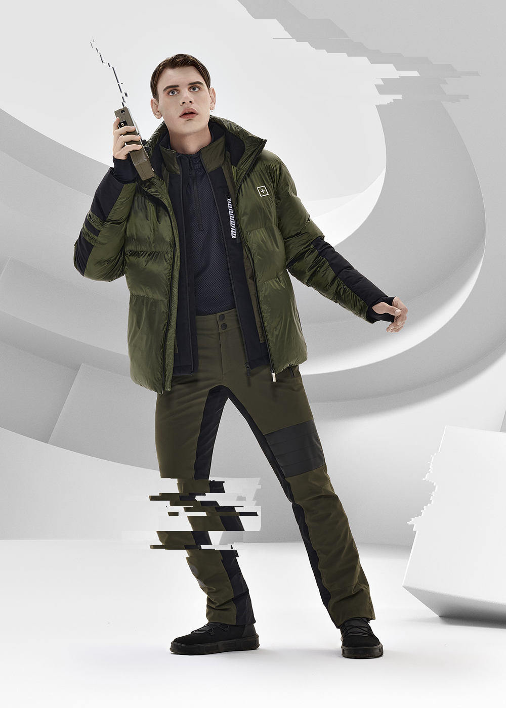 OneMore AppleSkin Man 221 jacket + 921 pants + 501 vest + 671 t-neck